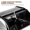 Plates France Stainless Bread Organizer Desk Top Home Supply Holder Container Household Accessory