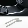 Rostfritt stål Center Console Water Cup Holder Trim Strips Car Styling 2st för Mercedes Benz GLE W166 ML GL GLS X1662709