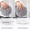 Towel Kitchen Hand Towels Ball Quick Dry Chenille Fiber Handball With Hanging Loops Soft Fuzzy Lint-free For Bathroom Useful Things