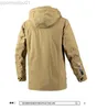 Herrenjacken Männer mit Kapuzen mit langen Jacken Männliche Wintermäntel warmer Parkas hochwertiger Mann Casual Jackets Winter im Freien Langmäntel 4xl L230721