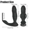 バイブレーター2-in-1 Bluetoothアプリケーションバイブレーター男性肛門プラグ刺激性玩具前立腺マッサージワイヤレスリモートコントロールシリコンヒッププラグ230720