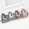 NYA 10st Lot 4Colors Magnetic Heart Shape Glass Floating Locket Pendant For Necklace Chain Making289L