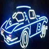 Nouveau tube de verre de voiture corvette Neon Light Sign Accueil Bar à bière Pub Salle de loisirs Lumières Windows Signes muraux en verre 17 14 pouces 315b