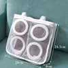 Laundry Bags Zipper Mesh Bag Household Antideformation Washing Machine Shoes Airing Dry Tool Underwear Bra 230721