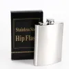 8oz Stainless Steel Hip Flask With Funnel Outdoor Portable Flagon 8 Ounce Hip Flasks Whisky Alcohol Stoup Wine Pot