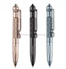 Vliegtuigen Aluminium Defender pen outdoor Tactische mannen vrouwen zelfverdediging Glasbreker EDC Tool Multifunctionele Survial Luchtvaart aluminium pennen