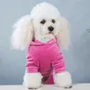 Mode husdjurskläder för hundar brev tryck rock hoodie tröja små hundkläder tecknad husdjur kläder bodysuit y0107249g