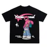 T-shirt da donna Y2K abbigliamento donna T-shirt Hip Ho Cartoon Stampato Top oversize Harajuku Moda Casual All Match Allentato Streetwear 230721