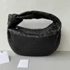 Designer-Tasche Jodie Bag Jodie Handgewebte Damentasche Sheepskin Knot Underarm Hobo Curved Medium Handbag Bott Bag 2H2Ql