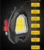 500 lumen 3W COB lantaarn draagbare sleutelhanger Torch Tiny Mini Pocket lamp Edc Key Chain tool Led Zaklamp met flesopener USB Oplaadbaar Elektrische aansteker