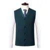 Hommes chandails 2023 conception boutons Cardigan automne hiver pull sans manches mâle couleur unie tricots décontracté tricot gilet