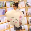 Plush Pillows Cushions Giant Style Kawaii Cloud Pillow Soft stuffed Cushion Lovey Smile Cloud Plush Toy For Child Baby Kid Girl lovely Gift 230720