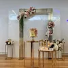 豪華なファッションの結婚式の装飾通路の背景フラワーロウアーチ花柄のブーケプリンズテーブルのための誕生日パーティークリスマスバルーン279W