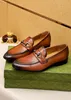 새로운 2023 남자 드레스 신발 클래식 공식적인 캐주얼 가죽 플랫 웨딩 파티 슬립 신발 브랜드 비즈니스 옥스포드 크기 38-46