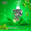 MRVI Coming Screen Show 10k Disponible Vape Pen E Cigarettanordning med 650mAh Battery 19 ml POD Prefilled Catridge laddningsbar