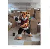 2023 a vendre comme chaud tigresse Kung Fu tigre mascotte Costume déguisement masque fête dessin animé animal grand brun Halloween personnage