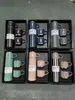 500ml stainless steel water bottle gift set with 3 cups vacuum insulated drinking flask best gift for Christmas Business gifts 5 colors to choose