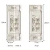 Muurstickers 3D Deur Sticker Woonkamer Slaapkamer El Behang Pvc Zelfklevende Waterdichte Home Decor Poster Mura 230720