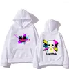 Hot style Hommes Hoodies Hip Hop Marsmello Anime Cartoon Manga Sweat Imprimé Graphique Vêtements Pour Harajuku Casual Pocket Streetwear