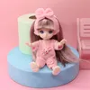 Cute Mini Doll 17cm Multi Joint Doll Girl Giocattolo per bambini Decorazione regalo (confezione regalo, è necessario smontare te stesso)