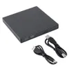 Voiture Vidéo Externe DVD ROM Lecteur Optique USB 2 0 CD DVD-ROM CD-RW Lecteur Graveur Mince Portable Lecteur Enregistreur Portatil Pour Laptop333H