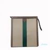 Designer pochette hommes femmes luxes sac à main styliste de mode sac à main sacs de maquillage vintage avec sangle rayée rouge-vert classique