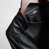 Chaqueta de cuero para mujer primavera otoño 2023 ropa de mujer delgada motocicleta PU mujer cremallera corta moda Tops abrigo