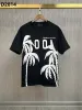 Camiseta masculina Disco Punk Print Tee Itália Designers Camisas Masculinas Streetwear Feminino Shorts T-shirt Tops Roupas curtas tamanho M-XXXL s0Y8#