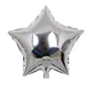 100 pièces 10 ballons en feuille d'hélium en forme d'étoile vacances décorations de fête mélanger color231n