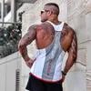 Regatas masculinas Colete masculino Fitness Academias Top masculino camisa sem mangas camiseta esportiva masculina corrida