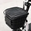 Förvaringspåsar 7 10L Cykel Front Basket Cykelstol Ramstativ Trunk Bag dragkedja Vattentät större kapacitetstillbehör för utomhus2329