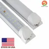 Tubo de led de 6 pés t8 de 25 unidades Tubos de luz de led de dois lados Tubos de led de 6 pés integrados 42 w para armazém no porão barn290w