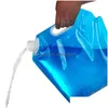 Bouteilles d'eau 5L / 10L extérieur pliable pliant pliable sac à boire voiture eaux transporteur conteneur pour cam randonnée pique-nique barbecue goutte D Dhmig