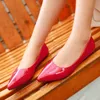 Dress Shoes Comfortable Flat Heel Woman Flats Spring autumn Female Ballet Shoes pointed Toe red Nude Red Blue Casual Work Loafer Shoe Women L230721