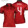 Fans Tops Tees 23 24 Albania National Team UZUNI Mens Soccer Jerseys HYSAJ LENJANI ABRASHI RAMADANI Home Red Away White 3rd Black Football Shirts T230720