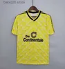 Fans Tops Tees 98 99 retro 01 camisas de futebol 00 02 camisas clássicas de futebol Lewandowski ROSICKY BOBIC KOLLER 96 97 94 95 12 13 REUS MOLLER Dortmund T230720