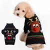 Hundebekleidung Wollmäntel Weihnachten Schöne Haustierkleidung Rotnasen-Hirschpullover Vip Teddy Klein Mittel und Groß1885