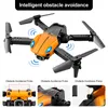 KY907 mini dron 4K Profesjonalne inteligentne unikanie przeszkód Smart Hover Quadcopter Podwójny aparat składanie pilota samolotu sterowania helikopter