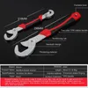 ZK50 Drop Ship Universal Wrench Adjustable Grip Multi-Function 2pcs Wrench 9-32mm Ratchet Spanner Hand Tools Stock in US208n