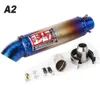 Motosiklet Yoshimura Egzoz Evrensel Kimliği 51mm Paslanmaz Çelik Motosiklet Egzersiz Muffler Kaçış NC700 CBR500RR GSXR250320K