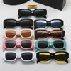 Luxus-Designer-Sonnenbrille für Damen und Herren, Brillen, Goggle Shade, Outdoor-Strand-Sonnenbrille, Mann und Frau, 9 Farben, optional, dreieckige Signatur, mit Originalverpackung