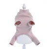 Chien vêtements combinaison pour animaux de compagnie hiver chat vêtements ange pull pyjamas chiot manteau à capuche pour petits chiens fournitures Yorkshire Terrier