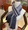 High-end women's scarves warm collar neckerchief shawl high quality printed cashmere scarfs size 180*35cm