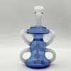 Красочный утилизатор Bong 14 -миллиметровый стеклянный бонг популярный высококачественный высококачественный водяной трубы Perc стеклянные бонги оптом для взрослых