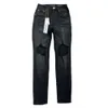 Lila varumärke jeans män designer anti smal fit casual fashiion true