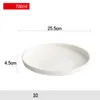 Plates FANCITY Soup Plate Deep Household Deepening Large Ceramic Western Net Red Light Luxury White High-end Japanese