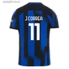 24 Alexis Barella Lukaku Mens Soccer Jerseys 22 23 Gosens Dzeko Lautaro J. Correa Calhanoglu Skriniar Brozovic Home Away 3rd Football Shirt Uniforms T230720