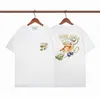 500st Designer T Shirt Hommes Casa Blanca Chemises De Luxe Hommes T-shirts Designer Femmes Tee Shirt Luxe Surdimensionné Casablanc Chemise Femme Col Rond Coton À Manches Courtes Lettre