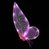 Gry nowatorskie White Fairy Wings Ubieraj błyszczący prezent dla dziewcząt Akcesoria Butterfly Halloween cosplay 230721