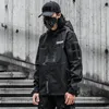 Herrenjacken 2023 Frühling Streetwear Techwear Reißverschluss Kapuzenjacke für Männer Jugendliche Vitalität Tägliche Varsity Motorrad